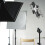 1Pack Adjustable U-shape Flashlight Holder Lamp Mount Bracket for Photographers 5.82x3.14x1.18in 3