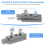 1Pc Stripped Screw Extractor Metal Broken Pipe Extractor Tool Practical Damaged Screw Extractor Easy Out Bolt Extractor for Damaged Water Pipe 5