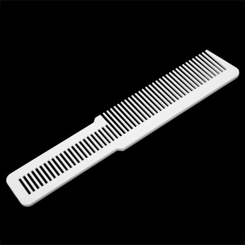 Professional White Pocket Comb, Wide & Fine Tooth, 20.4cm 1