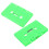 2Pcs Music Cassette Box Storage Holders Rectangular Plastic Materials For Office Use 6