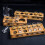 Water Glass Holder Bamboo 1Pack 10.2x4in 4