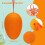 Easter Egg Ornament Orange Flocking Decorative 2