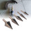 5Pcs Inch Step Drill Set High Speed Steel Durable Titanium Coated 4