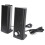 Wired Mini Stereo Computer Speakers with Subwoofer, ABS, Blue LED 1
