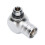 Tauch-LP-Adapter 360-Rotation, Messing verchromt 3
