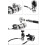 Tauch-LP-Adapter 360-Rotation, Messing verchromt 10