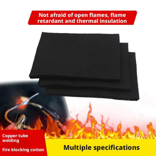 Welding Blanket Fireproof Carbon Felt Heat Resistant Up to 2
