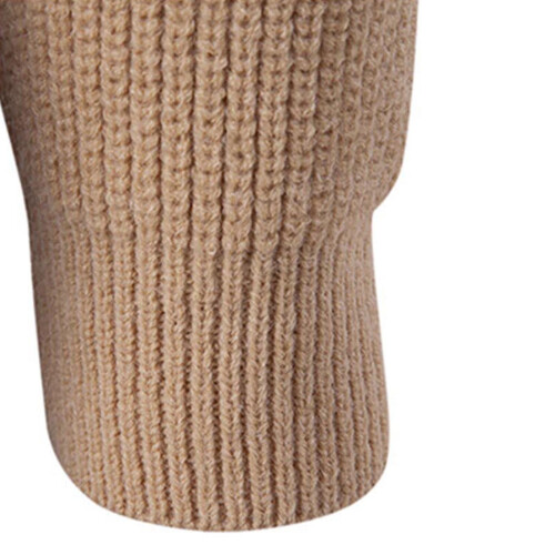 Herren-Strickpullover mit Rundhalsausschnitt, einfarbig, langärmelig 2
