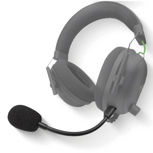 3.5mm Plug Mic Headphone Microphone for Black // Wireless Gaming Headsets 2