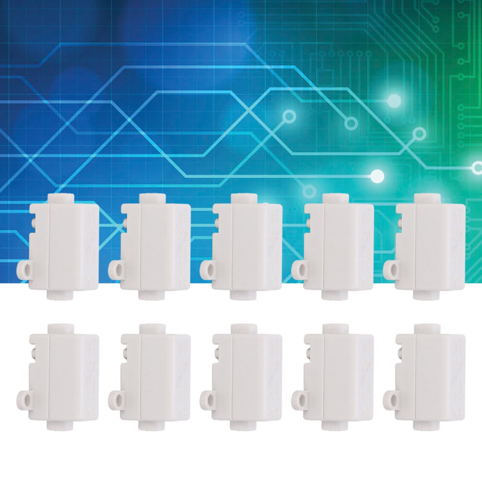 10Pcs Wire Joiner Ttype Inline Junction Box Electrical Zk-1106 400V 60A 5041391939765