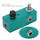 Boostor vert métallique pédale de boost clair bouton bypass 4