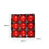 Plastic Pearl Christmas Baubles 9pcs 3