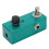 Boostor vert métallique pédale de boost clair bouton bypass 9