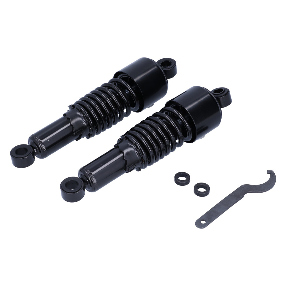 Adjustable 10.5In Motorcycle Shock Pair 7444352327553