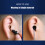 Swimming Earplugs Soft Silicone Wired 2 pcs 4