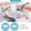 Mini Handheld Sewing Machine Portable with Kit for Quick Stitch DIY 4