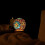 Boho Mosaic Table Lamp Colorful Glass USB Bedside Light Vintage 5