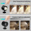 Set of 2 Wireless LED Wall Lights Remote Touch Dimmable USB Rechargeable 3