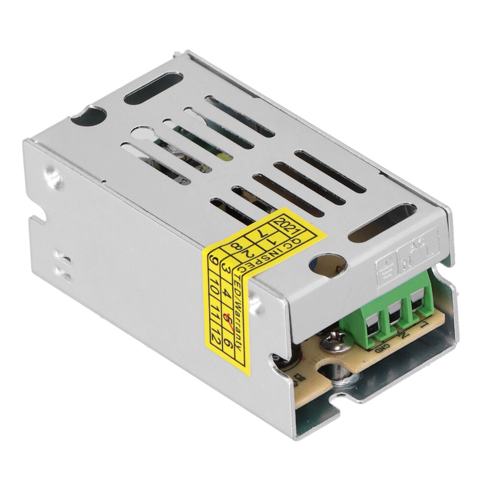 Yyâ15Â12 12V 1.25A Aluminum Alloy Switching Power Supply 70X40x33mm Light 5021358522124