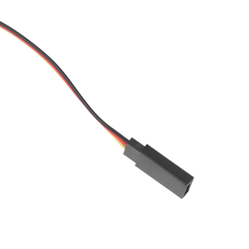 10Pcs 458mm 3Pin Servo Extension Cables – Durable Brass Insulation 1