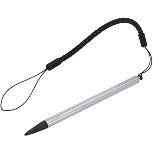 2pcs Resistive Stylus Pen with Spring Cord for POS PDA Touch Screen 1