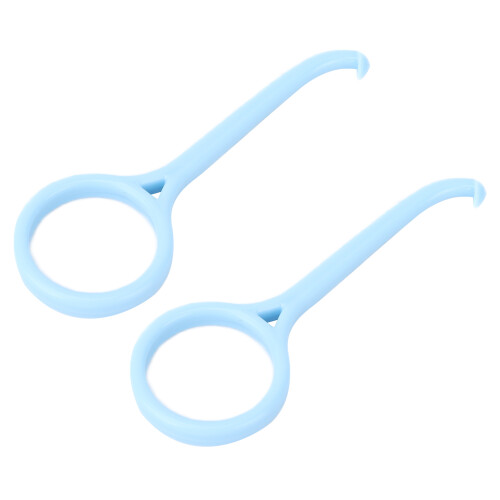 2pcs Professional Dental Aligner Remover Tool, Non-slip, Blue 1