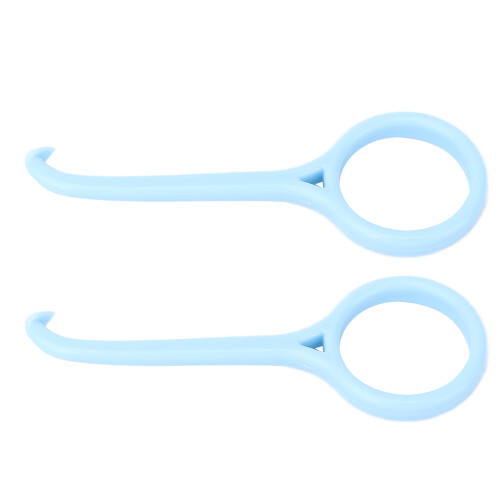 2pcs Professional Dental Aligner Remover Tool, Non-slip, Blue 2