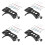 4X Phono Turntable Headshell Mount Phono Cartridge Phonograph  Holder Stylus Lead Wire for LP Disc Record Player 1