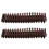 Worgeous2Pcs Μίνι Ξύλινος Φράχτης Κήπου, Πέρκες, Εξωραϊσμός, Στυλ Καφέ 3