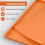 12X Silicone Dehydrator Trays for Making Fruit Leather, Non Stick Dehydrator Trays with Raised  Reusable Mats 4