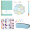 DIY Journal Set Green Stationery Scrapbook Diary Arts 2