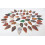 50 τεμάχια Lot Flint Arrowhead OH Collection Project Spear DIY Points arrowheads$$Διακόσμηση σπιτιού, κουζίνας και 2