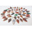 50 τεμάχια Lot Flint Arrowhead OH Collection Project Spear DIY Points arrowheads$$Διακόσμηση σπιτιού, κουζίνας και 5