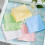 Microfiber Dish and Burp Cloths 5pcs 9.84"x9.84" 4