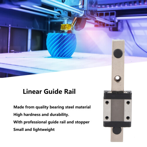 MGN12C Linear Rail Guide 100mm, High Accuracy, Durable Steel 2