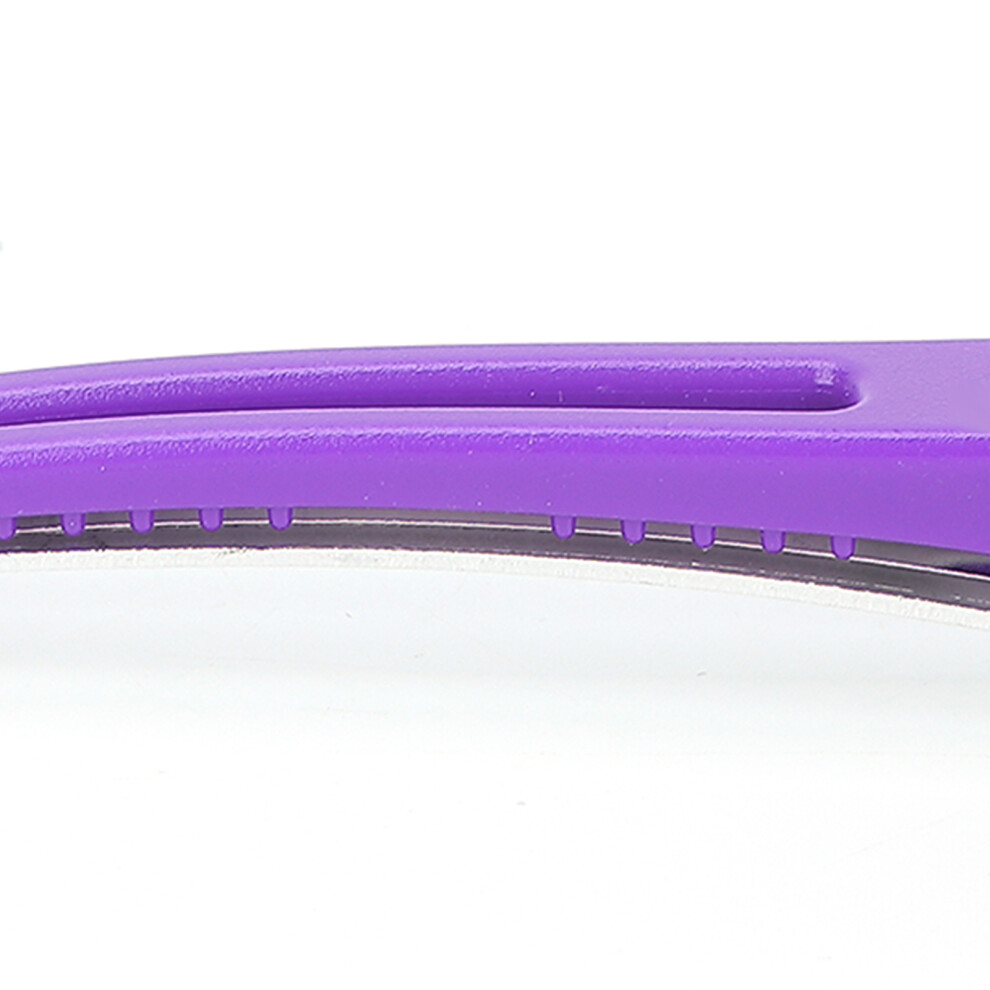 Purple 6Pcs Duckbill Hair Clips