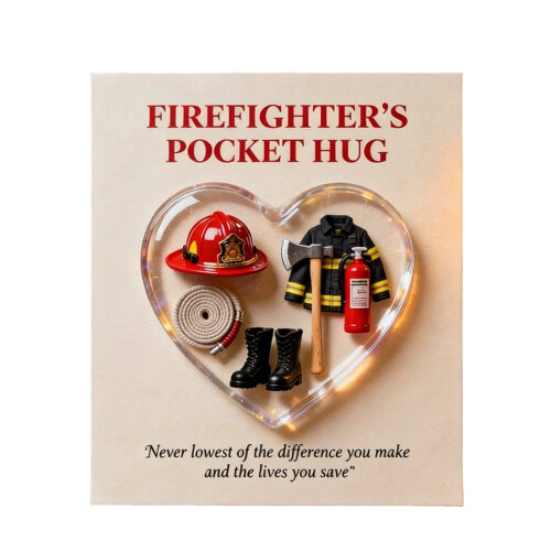 Firefighter Pocket Keepsake – Compact, Durable Appreciation Gift for Firefighters 2
