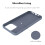 MagSafe Silicone Cell Phone Case for compatible with Apple compatible with iPhone 14 Plus, Gray 6