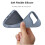 MagSafe Silicone Cell Phone Case for compatible with Apple compatible with iPhone 14 Plus, Gray 7