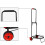 Draagbare bagagekar, zwart, multifunctioneel, 1 set, 33,9*14,2*12,2 inch 6