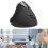 2.4GHz Vertical Optical Wireless Mouse Right Hand 5D 1600DPI Black. 5