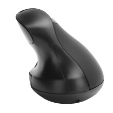 2.4GHz Vertical Optical Wireless Mouse Right Hand 5D 1600DPI Black.