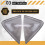 Modified Motorcycle PC Front Left Right Side Leg Guard Legshield Deflectors Wind Cover For- PCX 125 150 2018-2020 4