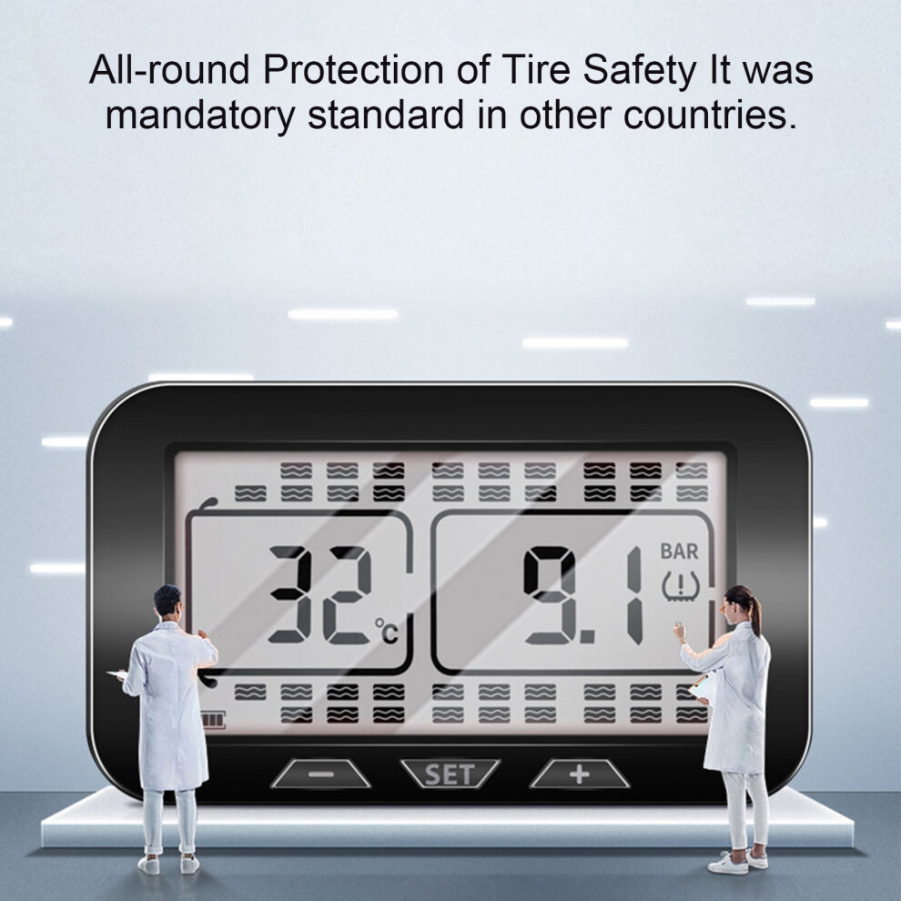 Truck Tyre Pressure Monitor Ip67 Solar 7444352178957