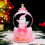Χριστουγεννιάτικο Μουσικό Κουτί Κρυστάλλινη Χιονόμπαλα με Φωτάκια και 4