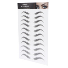 Long Lasting Waterproof Eyebrow Transfer Sticker 148 x 210mm, Natural Look