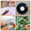 Finger Tip Protector Sleeve Latex 100 pcs 0.91 x 2.36 in 4