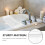 Bathtub Tray Transparent 1Pack 22.2x7.1x1.8in 3