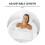 Bathtub Tray Transparent 1Pack 22.2x7.1x1.8in 8