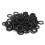 100 Pcs Rubber Tattoo O‑Rings for Machine Fixing, Elastic, 100 Count 2